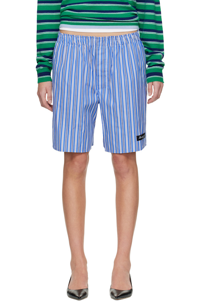 Hommegirls Синие длинные боксерские шорты
Hommegirls Синие длинные боксерские шорты