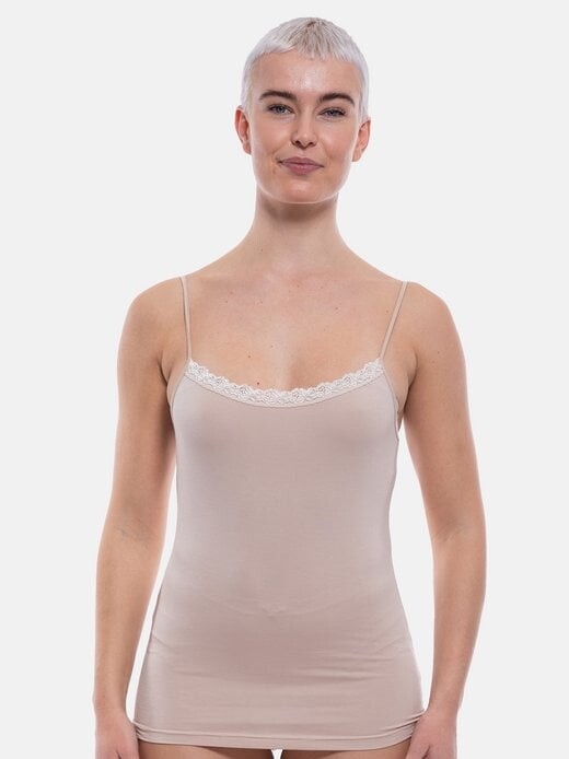 Топ для спагетти, 2 уютных упаковки Nina Von C., бежевый
Топ для спагетти, 2 уютных упаковки Nina Von C., бежевый