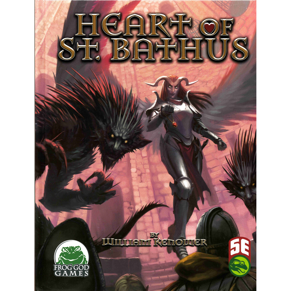 Ролевая игра Frog God Games Heart of St. Bathus (D&D 5E Compatible)
Ролевая игра Frog God Games Heart of St. Bathus (D&D 5E Compatible)