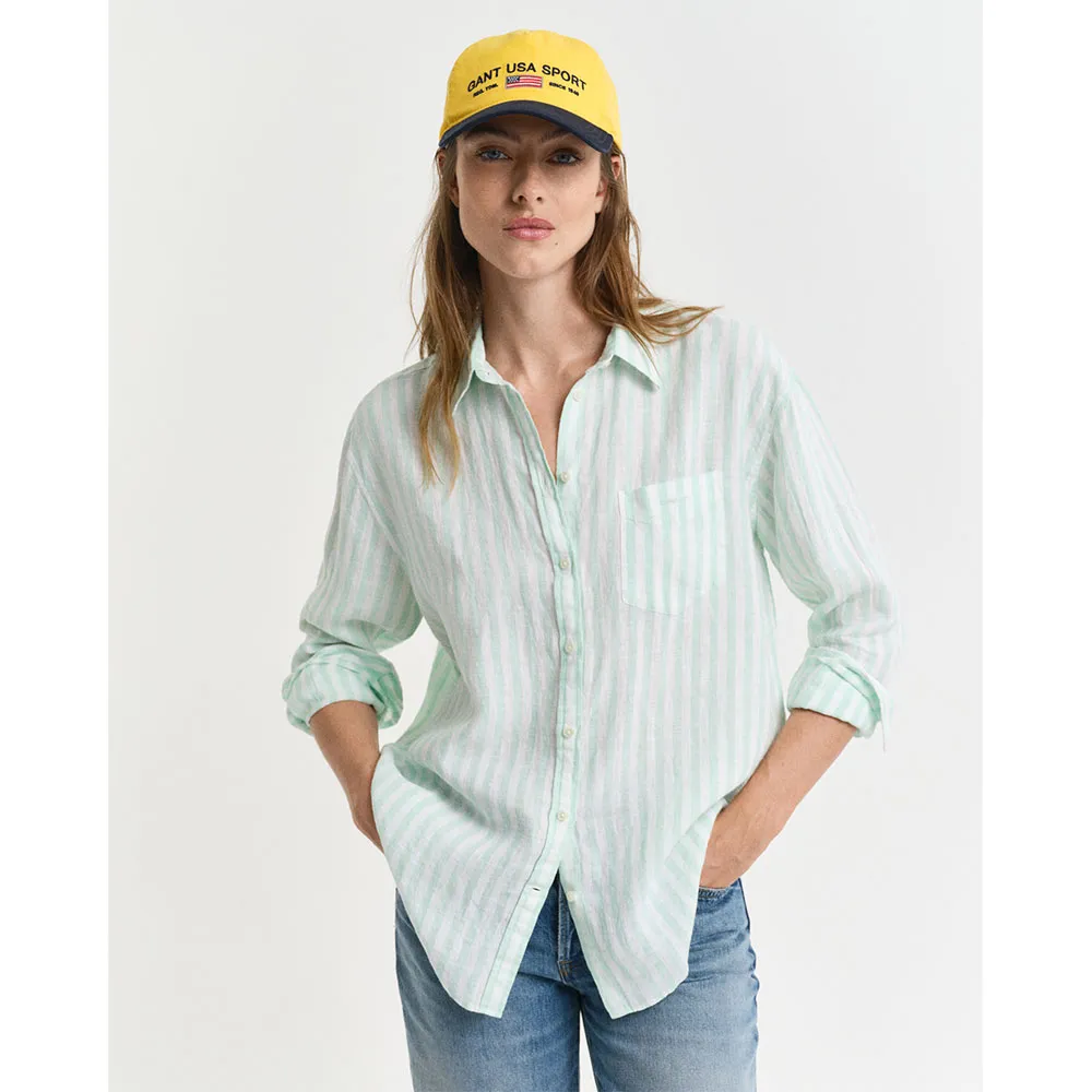 Рубашка с длинным рукавом Gant 4300476, зеленый
Рубашка с длинным рукавом Gant 4300476, зеленый