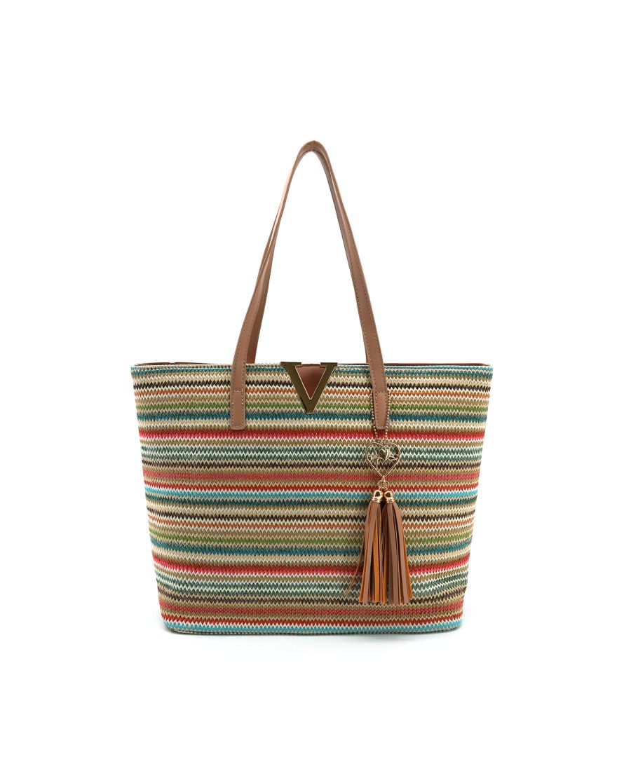 Сумка-тоут Liora из соломы в полоску LIKE DREAMS, Multi
Сумка-тоут Liora из соломы в полоску LIKE DREAMS, Multi