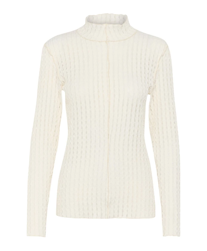 Блузка Egret приталенного кроя с воротником-стойкой Karen By Simonsen, белый
Блузка Egret приталенного кроя с воротником-стойкой Karen By Simonsen, белый