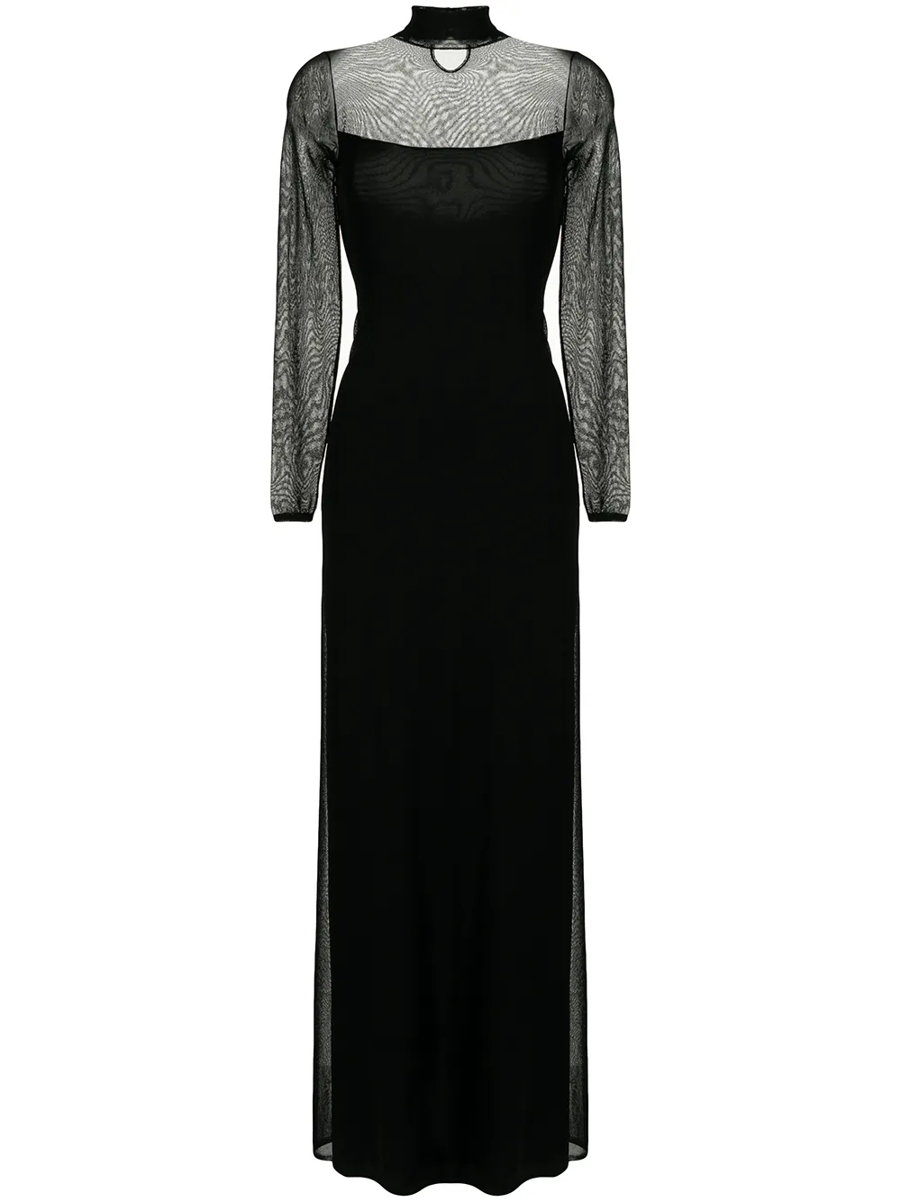 Расклешенное платье с прозрачными вставками Ralph Lauren Collection, черный
Расклешенное платье с прозрачными вставками Ralph Lauren Collection, черный