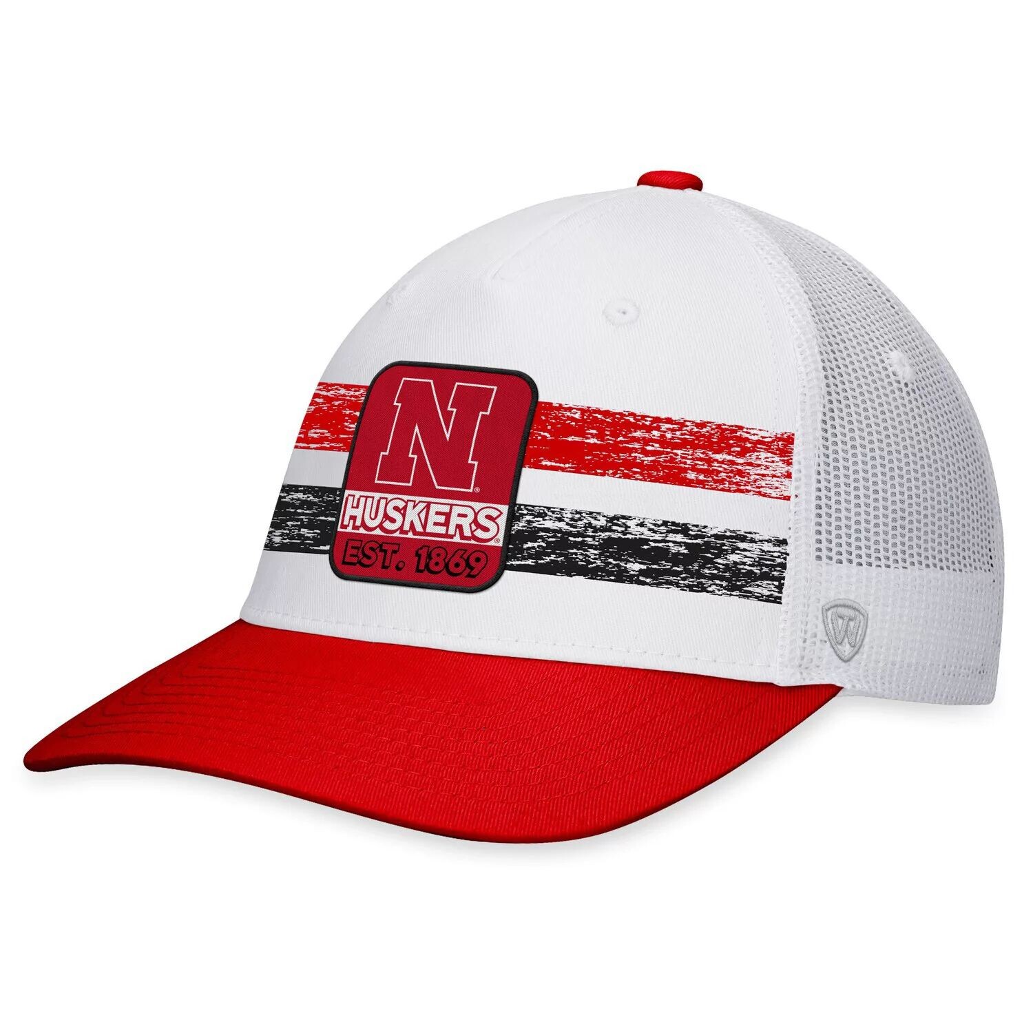 Мужская кепка Top of the World белого/алого цвета Nebraska Huskers Retro Fade Snapback
Мужская кепка Top of the World белого/алого цвета Nebraska Huskers Retro Fade Snapback