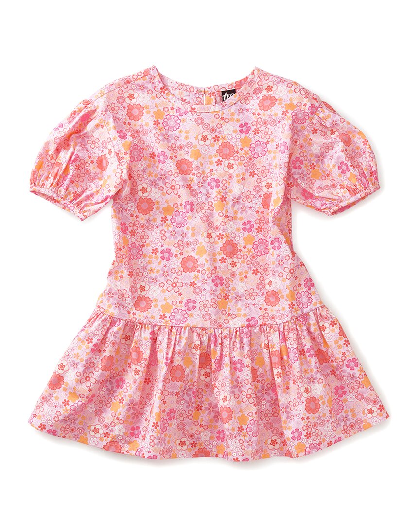 Платье Tea Collection с заниженной талией и оборками по подолу, розовый
Платье Tea Collection с заниженной талией и оборками по подолу, розовый