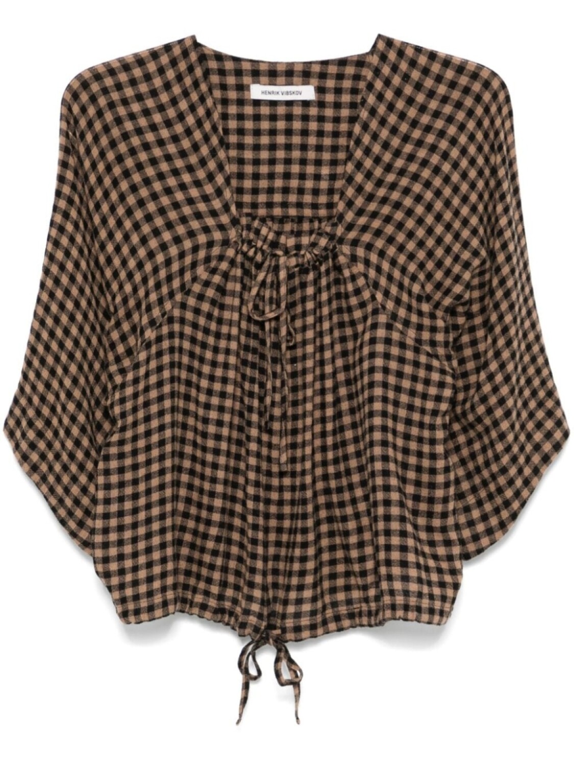 Хенрик Вибсков Блузка с оборками Henrik Vibskov, черный
Хенрик Вибсков Блузка с оборками Henrik Vibskov, черный
