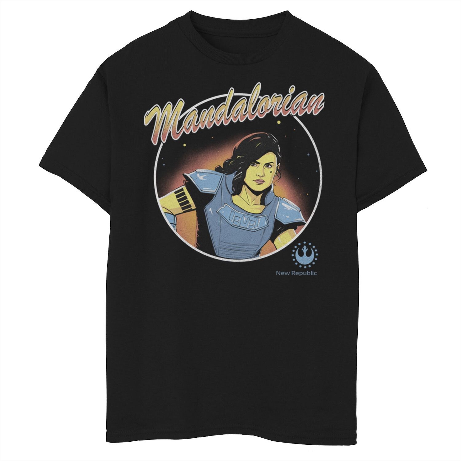 Футболка с рисунком Cara Dune Circle для мальчиков 8–20 лет Star Wars
Футболка с рисунком Cara Dune Circle для мальчиков 8–20 лет Star Wars