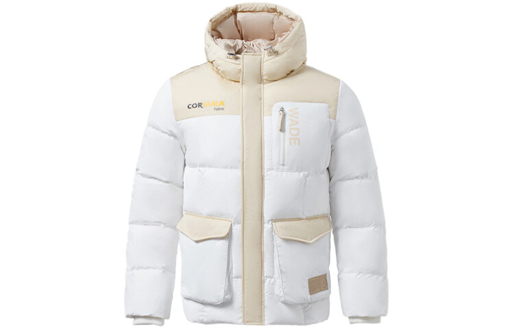 Wade Collection Пуховик мужской белый Lining, белый
Wade Collection Пуховик мужской белый Lining, белый