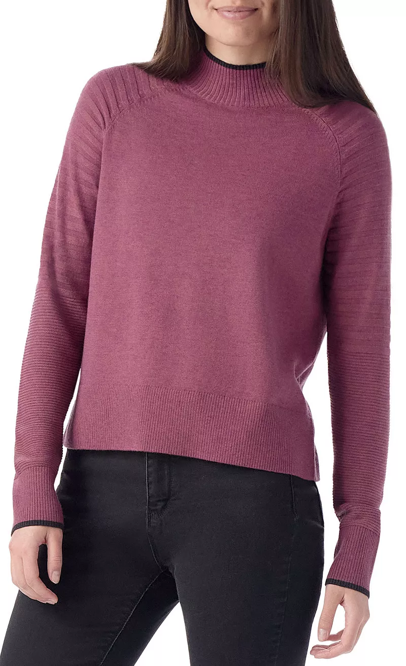 Женский свитер с воротником-стойкой Smartwool Edgewood, цвет Garden Pink Eggplant
Женский свитер с воротником-стойкой Smartwool Edgewood, цвет Garden Pink Eggplant