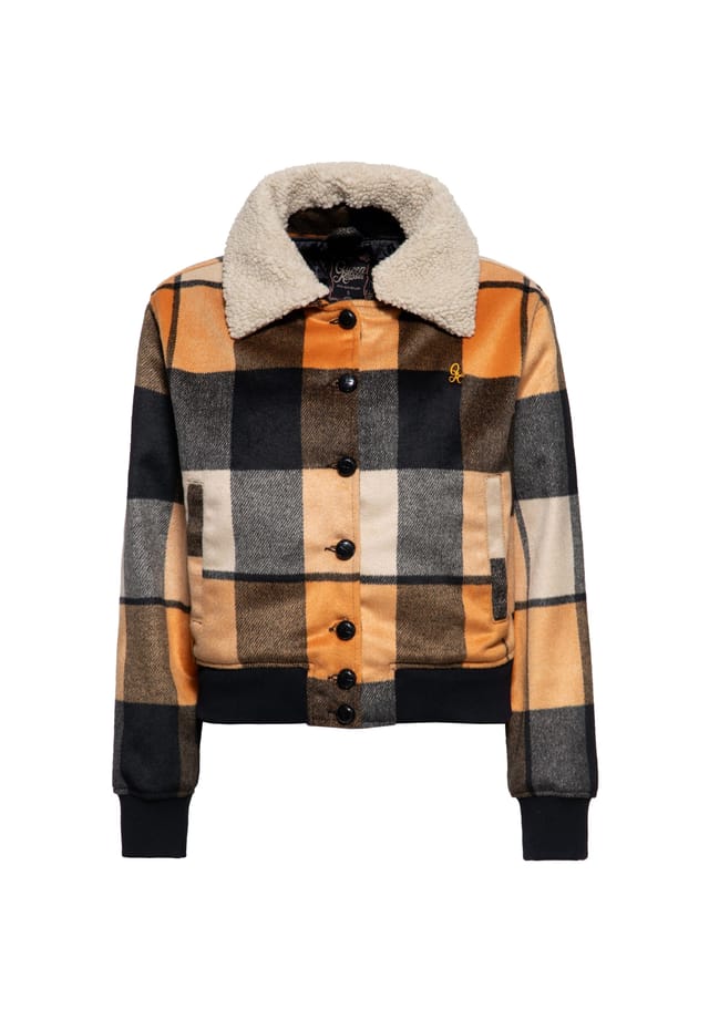 Зимняя куртка в стиле авиатор qk Queen Kerosin, желтый
Зимняя куртка в стиле авиатор qk Queen Kerosin, желтый