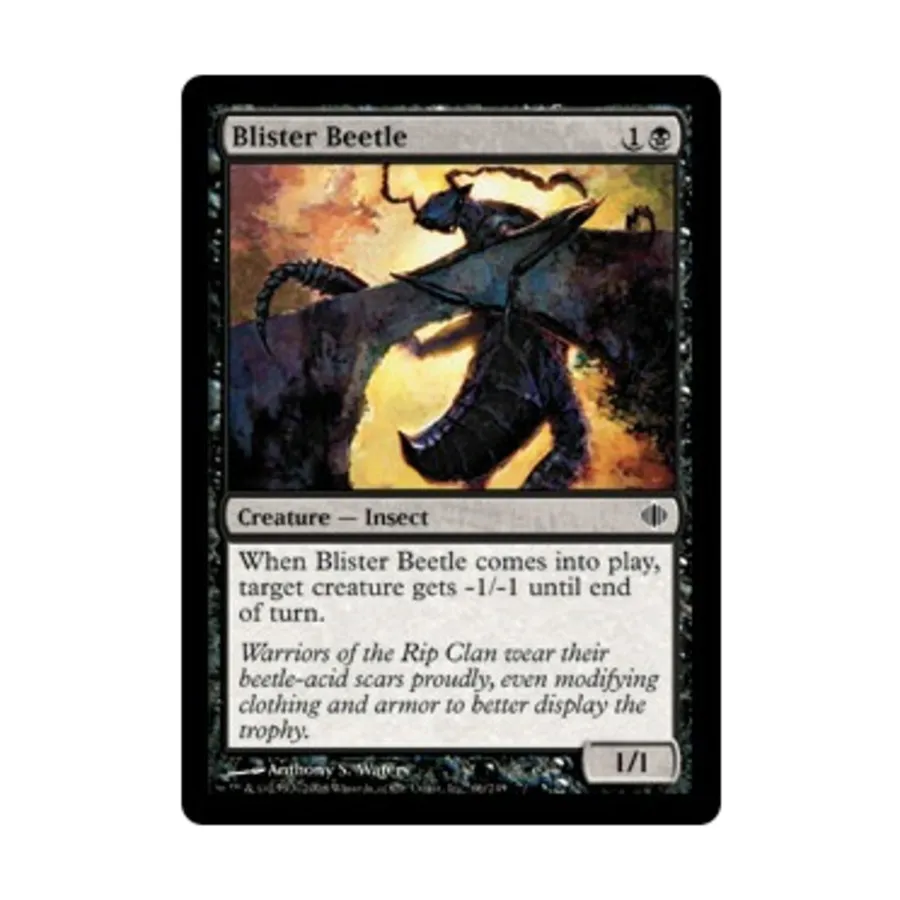 CCG Нарывной жук (С), MTG - Shards of Alara
CCG Нарывной жук (С), MTG - Shards of Alara