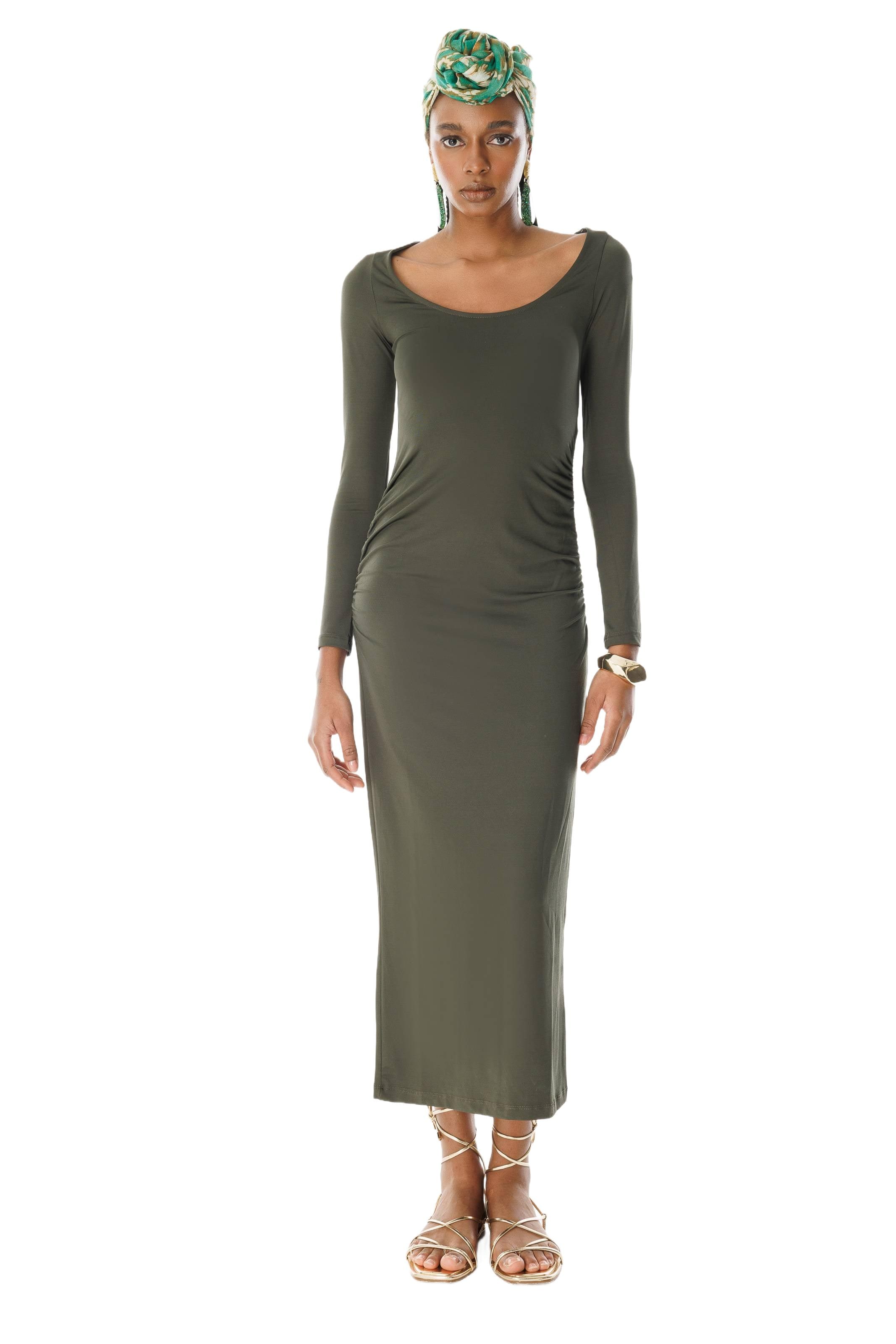 No Matter What Платье в оливковом цвете
No Matter What Платье в оливковом цвете