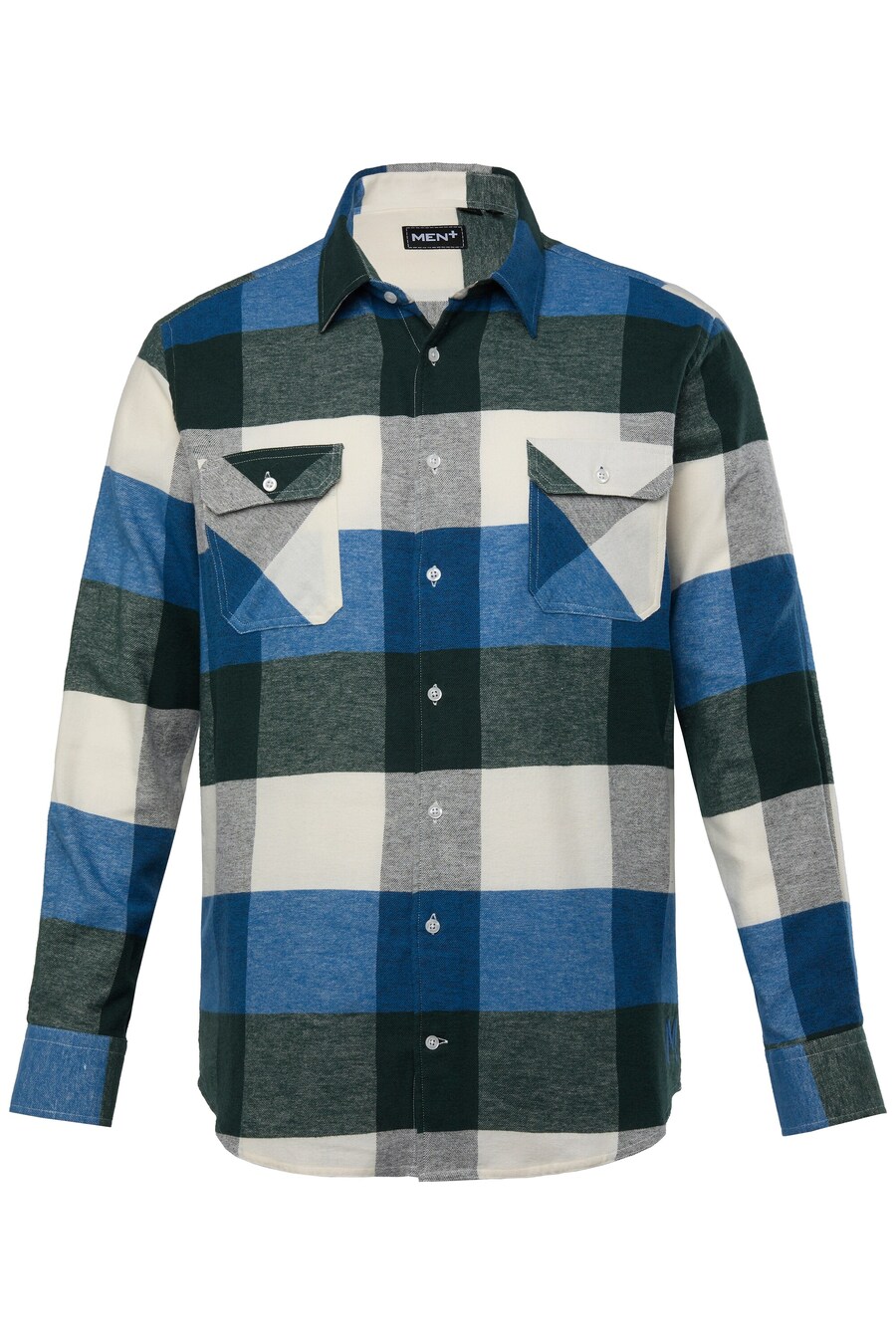 Рубашка на пуговицах Men Plus, разноцветный
Рубашка на пуговицах Men Plus, разноцветный