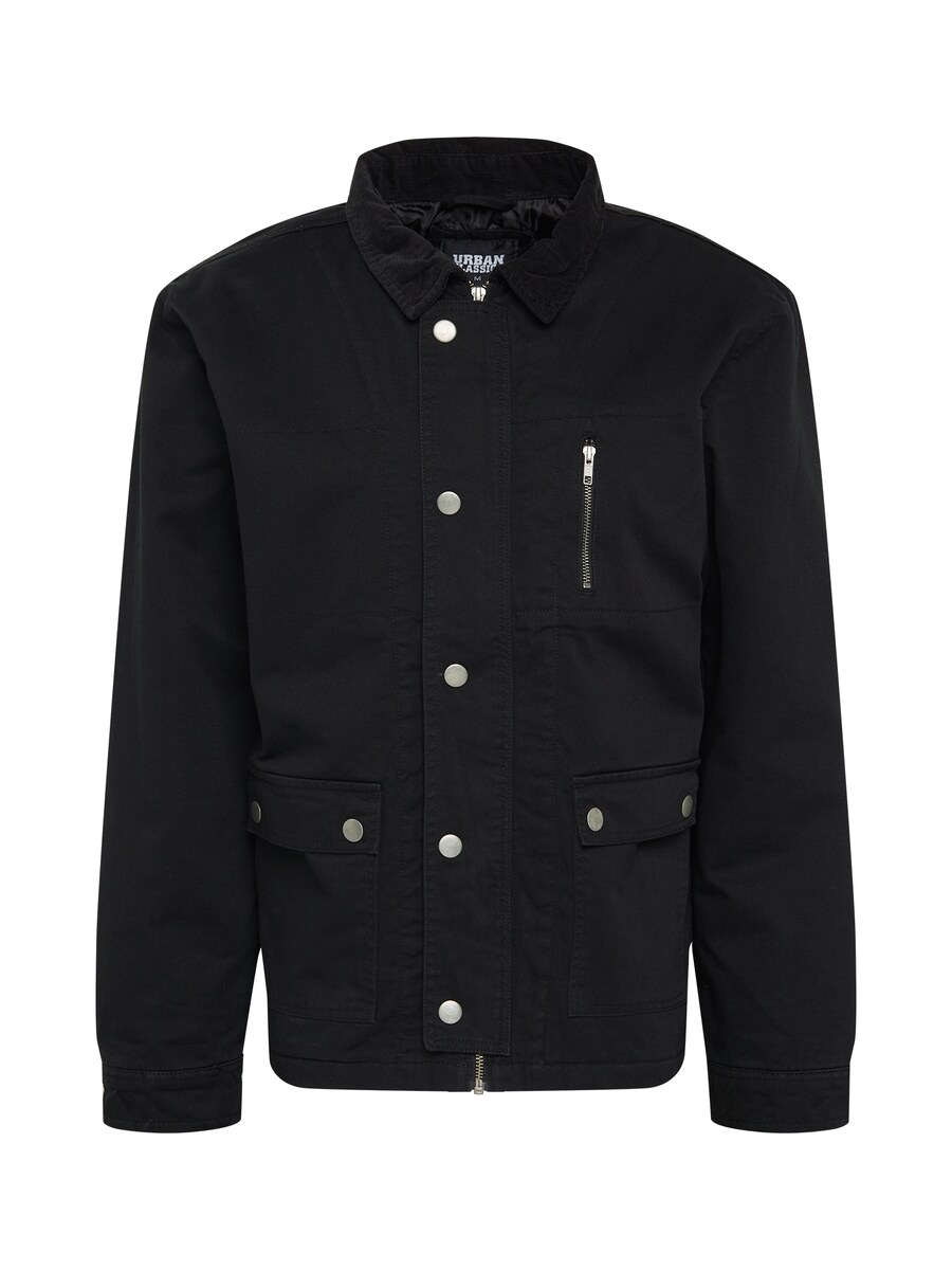 Межсезонная куртка обычного кроя Urban Classics, черный
Межсезонная куртка обычного кроя Urban Classics, черный