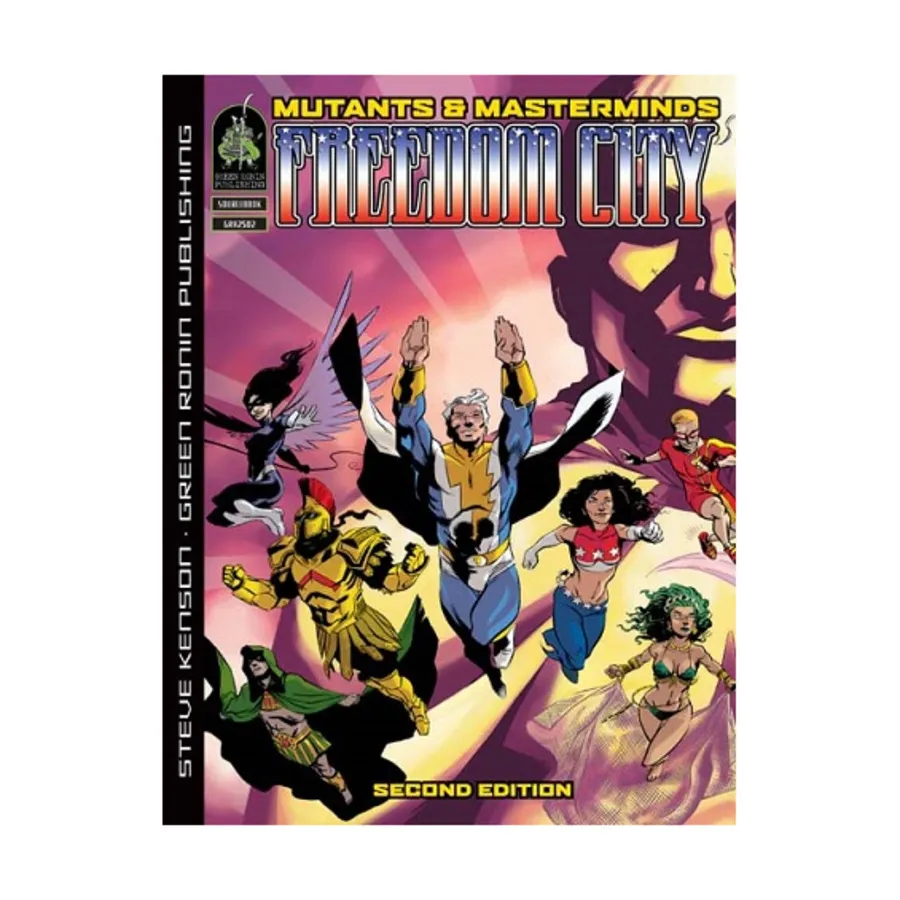 Freedom City (2nd Edition), Mutants & Masterminds (d20) (2nd Edition), твердый переплет
Freedom City (2nd Edition), Mutants & Masterminds (d20) (2nd Edition), твердый переплет