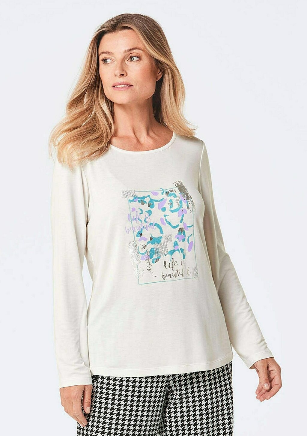 Топ с длинными рукавами GOLDNER, мультиколор
Топ с длинными рукавами GOLDNER, мультиколор