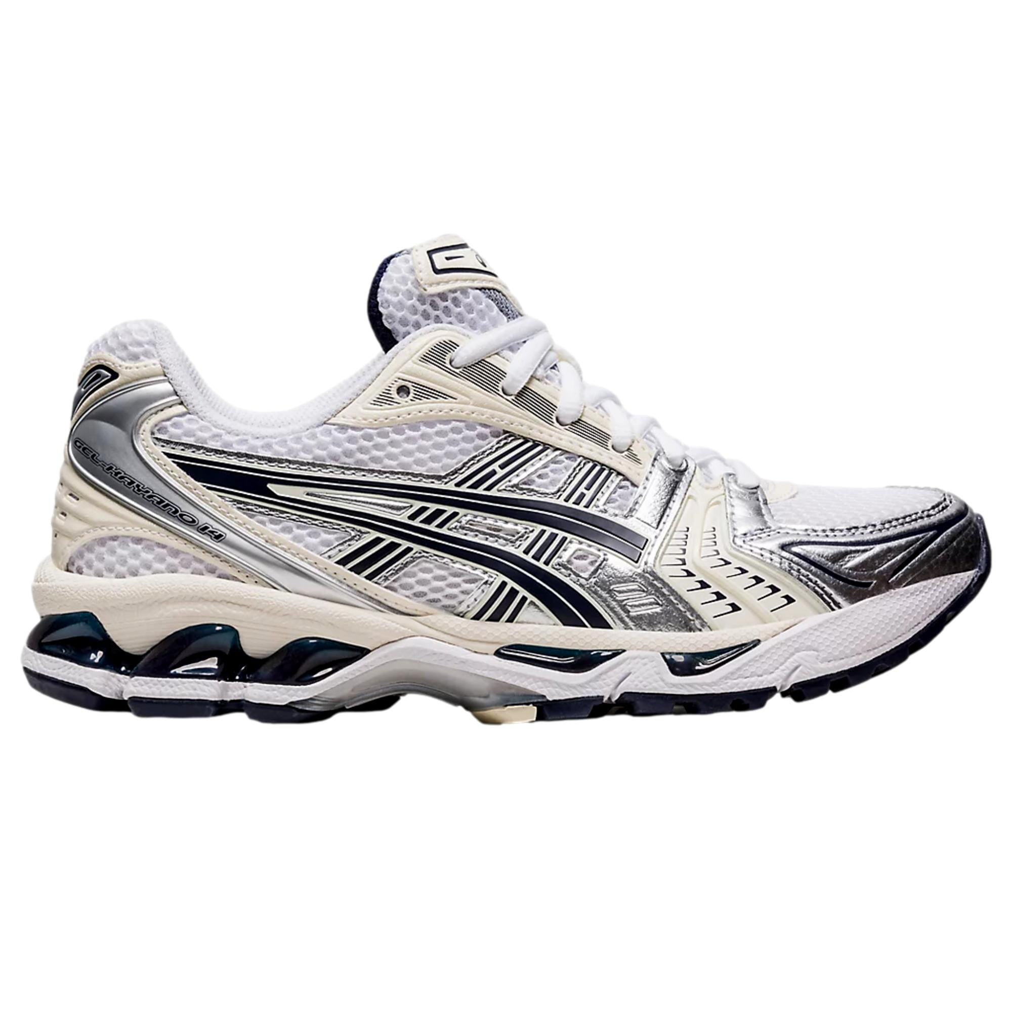 Asics Gel - Kayano 14 White / Midnight 1202A056-109 Men's
Asics Gel - Kayano 14 White / Midnight 1202A056-109 Men's