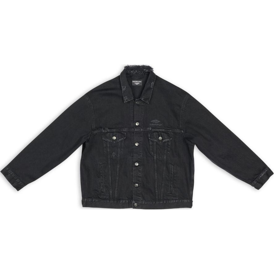 Женская джинсовая куртка Balenciaga, черный
Женская джинсовая куртка Balenciaga, черный