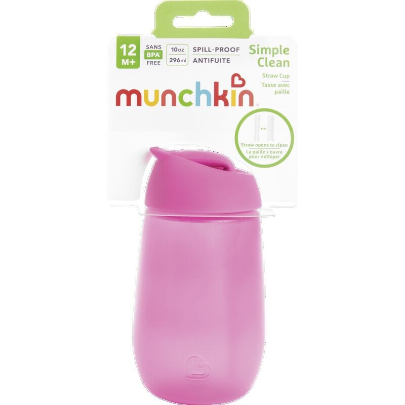 Чашка для питья с трубочкой, розовый 296 мл Munchkin, 1 шт.
Чашка для питья с трубочкой, розовый 296 мл Munchkin, 1 шт.