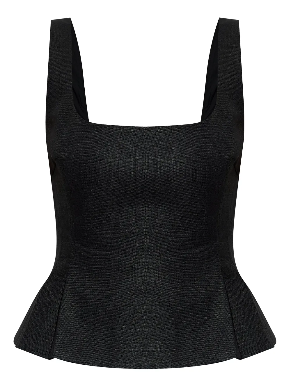 Топ с баской Розали Posse, черный
Топ с баской Розали Posse, черный