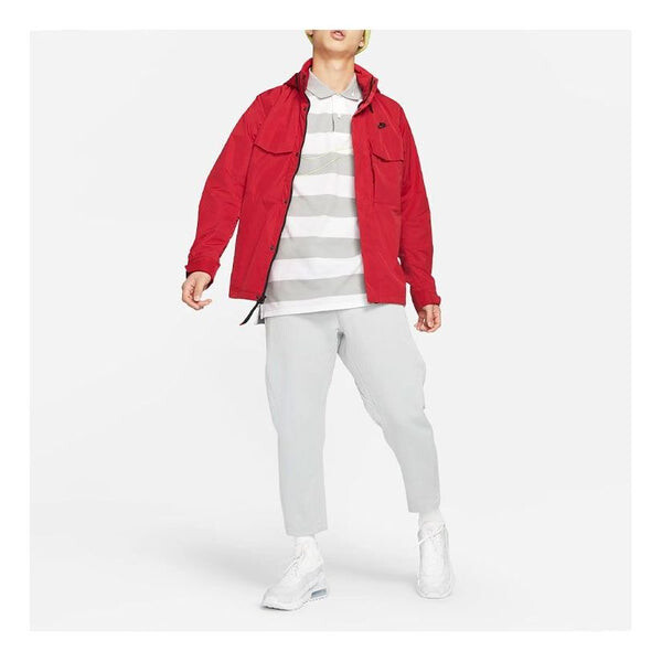 Куртка Nike Sportswear Multiple Pockets Hooded Jacket Red, красный 
Куртка Nike Sportswear Multiple Pockets Hooded Jacket Red, красный