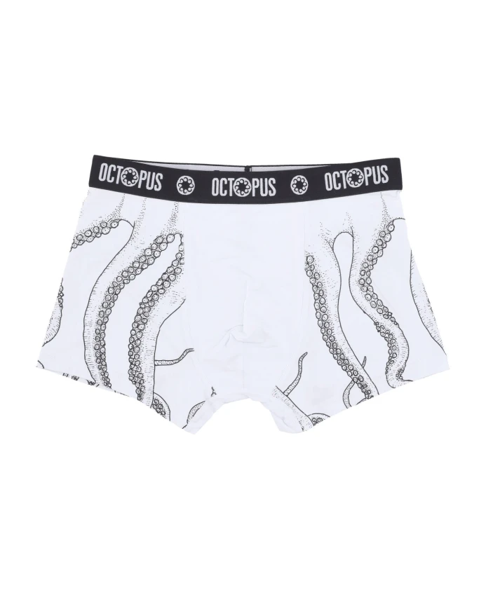 Боксерские шорты с контурным рисунком и принтом в виде щупалец. Octopus, белый
Боксерские шорты с контурным рисунком и принтом в виде щупалец. Octopus, белый