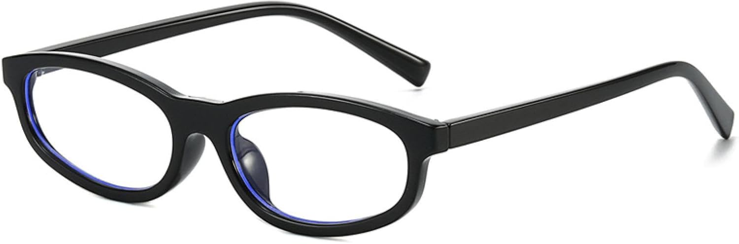 Модные маленькие солнцезащитные очки «кошачий глаз» для женщин, ретро, желто-синие, с защитой от УФ-излучения UV400, трендовые солнцезащитные очки для мужчин VVTWSSW, Black Clear
Модные маленькие солнцезащитные очки «кошачий глаз» для женщин, ретро, желто-синие, с защитой от УФ-излучения UV400, трендовые солнцезащитные очки для мужчин VVTWSSW, Black Clear