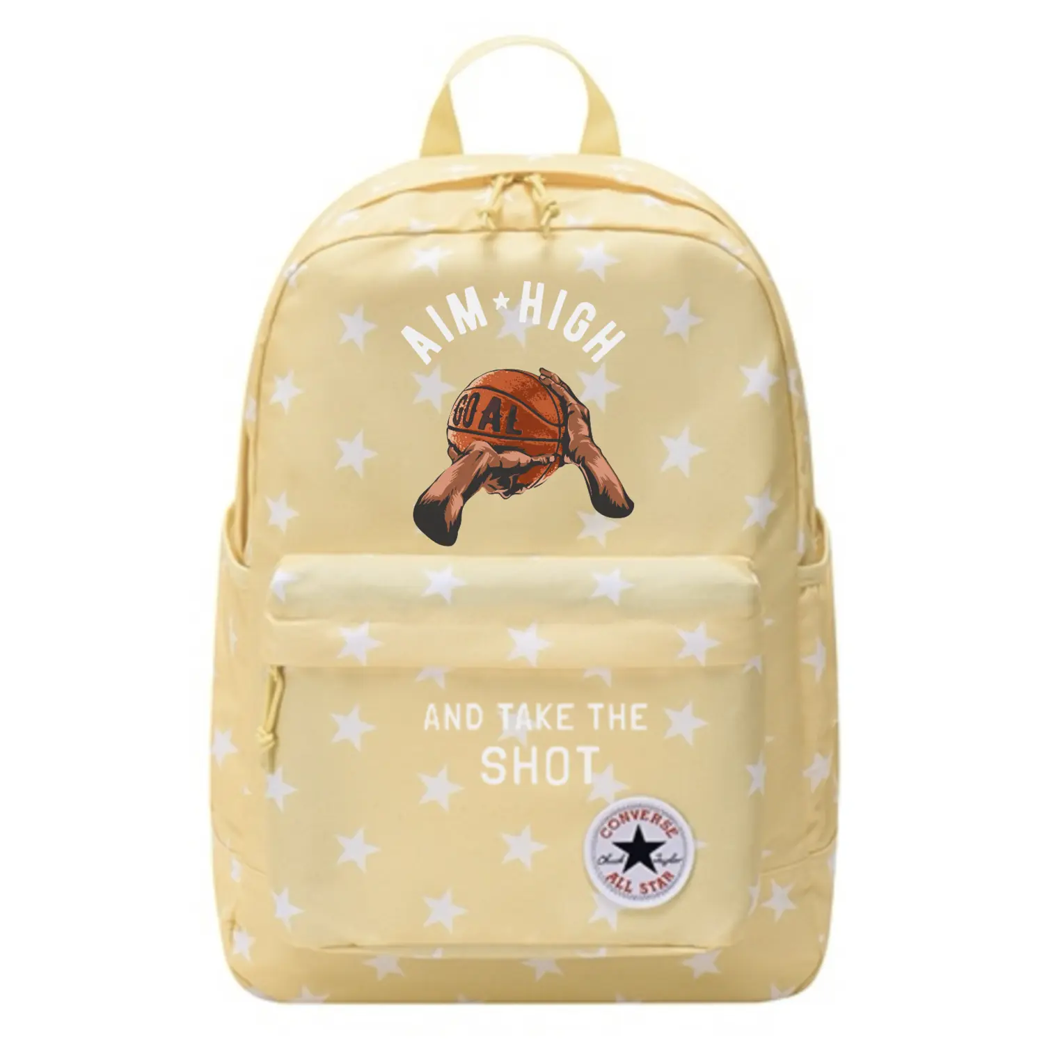 Converse Полиэстеровый рюкзак унисекс яично-желтый, Basketball 
Converse Полиэстеровый рюкзак унисекс яично-желтый, Basketball
