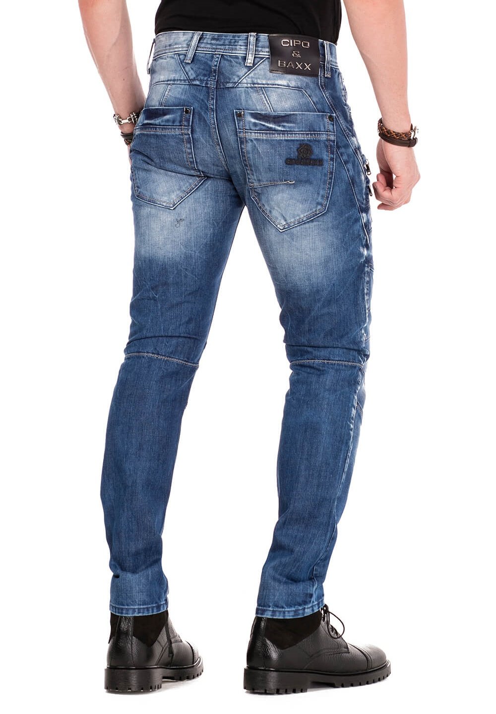 Джинсы облегающего кроя IM LÄSSIGEN BIKER-STYLE Cipo & Baxx, синий
Джинсы облегающего кроя IM LÄSSIGEN BIKER-STYLE Cipo & Baxx, синий