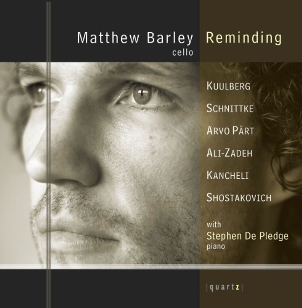Диск CD Reminding - Matthew Barley
Диск CD Reminding - Matthew Barley
