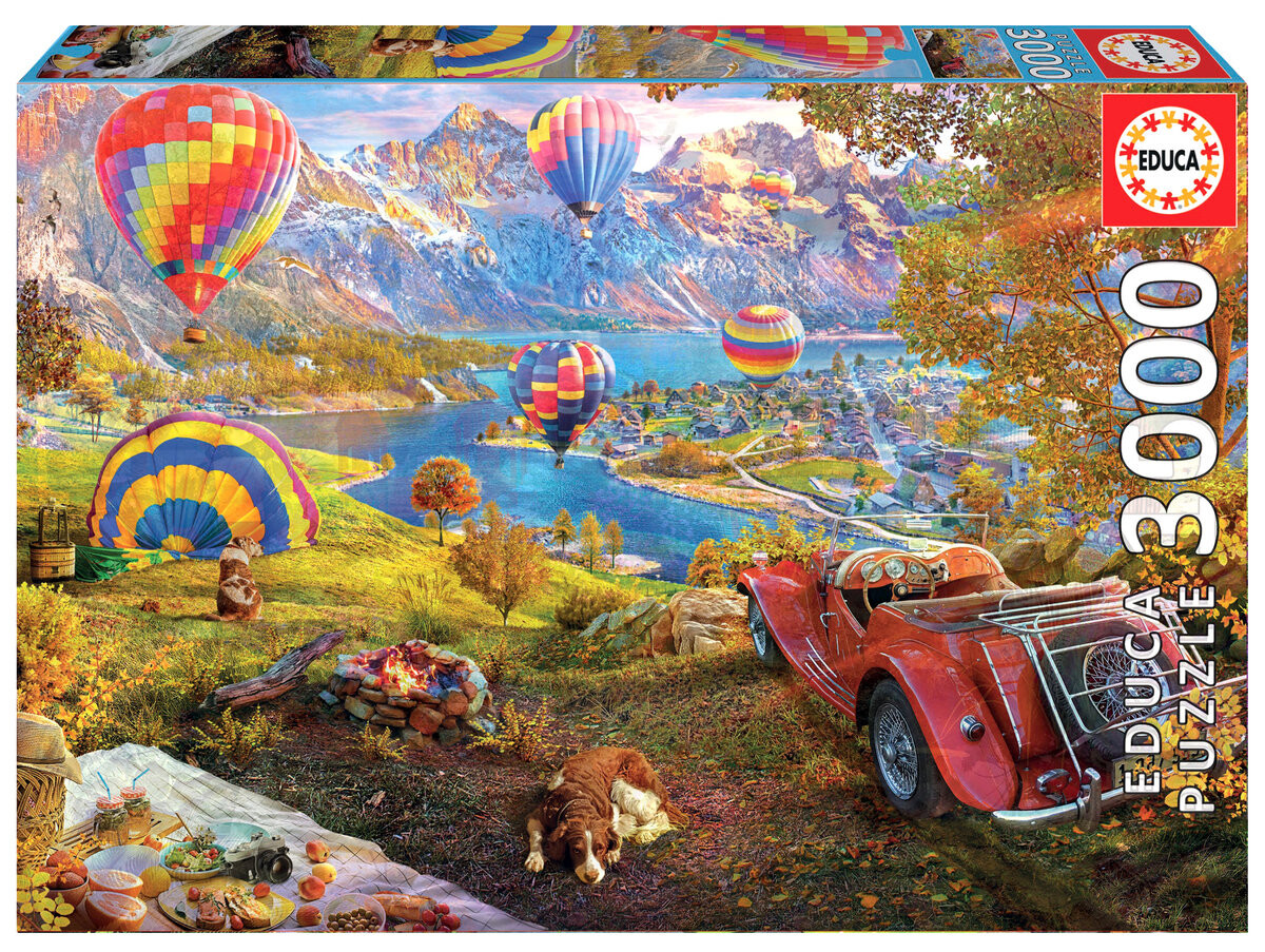 Educa, Пазл, Запуск воздушного шара, 3000 шт.
Educa, Пазл, Запуск воздушного шара, 3000 шт.