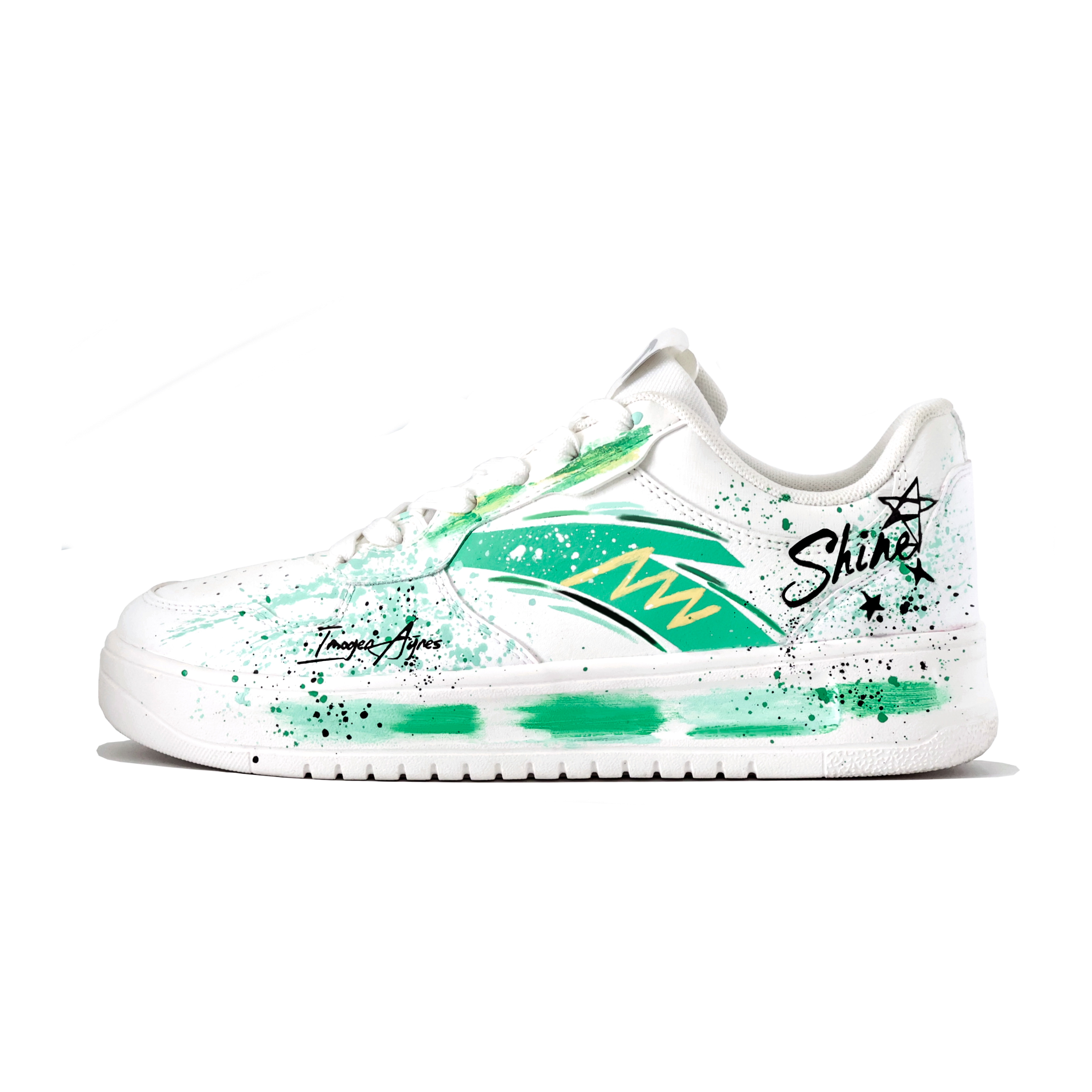 ANTA Кроссовки для скейтбординга с мягкой амортизацией, легкие, износостойкие, мужские, белые, зеленые
ANTA Кроссовки для скейтбординга с мягкой амортизацией, легкие, износостойкие, мужские, белые, зеленые