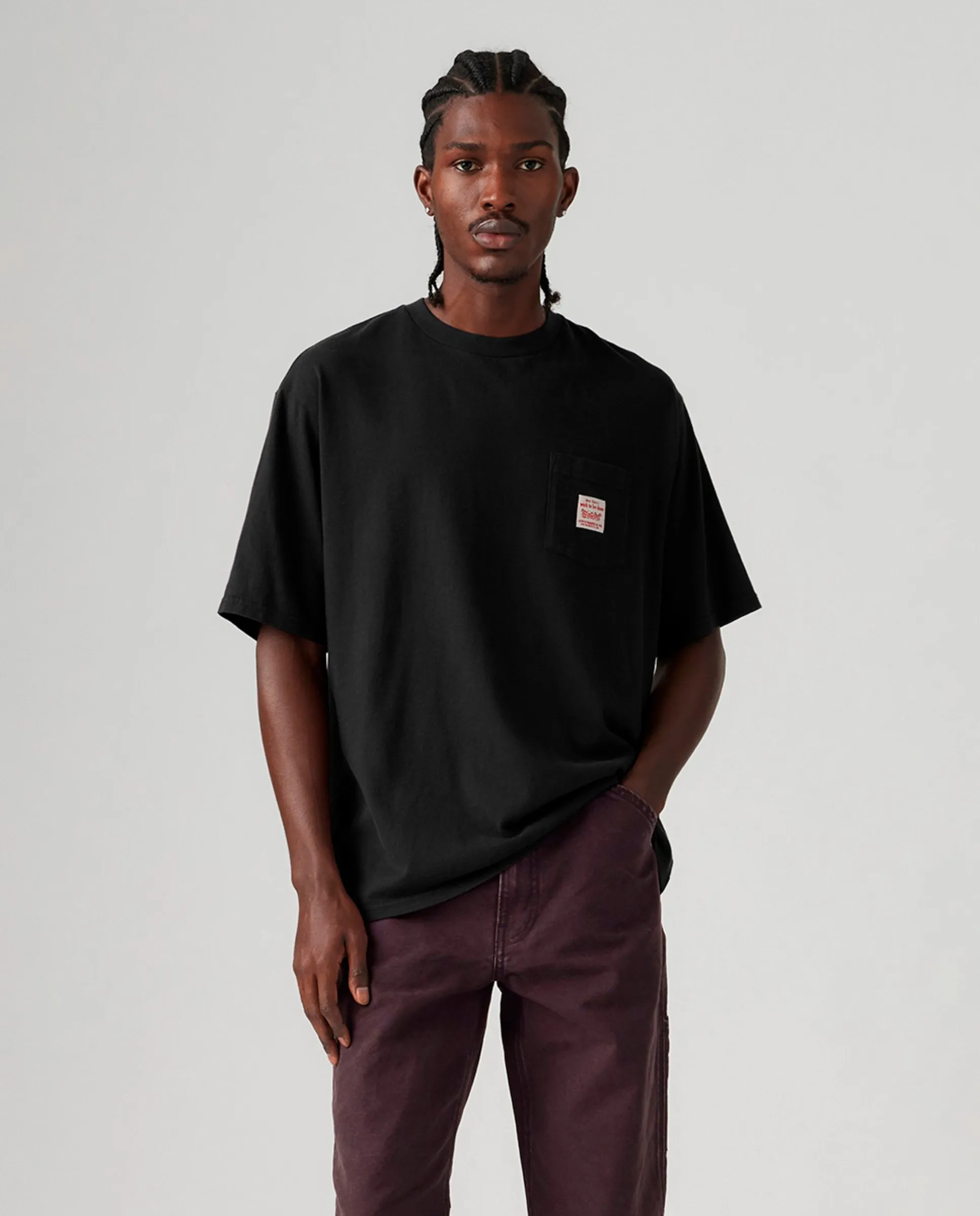 Мужская футболка с коротким рукавом и круглым вырезом Levi'S, черный
Мужская футболка с коротким рукавом и круглым вырезом Levi'S, черный