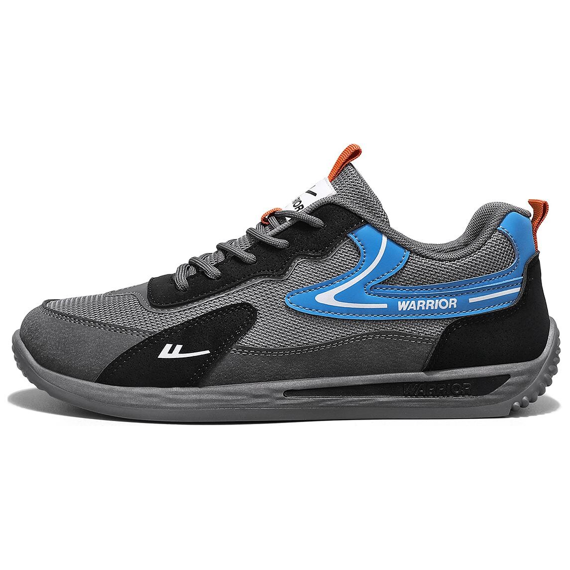 Кеды мужские, обувь для скейтбординга низкая серый/черный/синий Warrior
Кеды мужские, обувь для скейтбординга низкая серый/черный/синий Warrior
