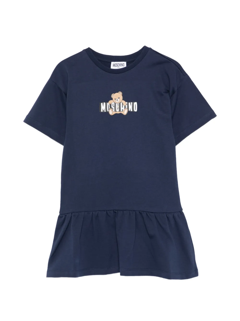 Платье с оборками Teddy Bear Moschino Kids, синий
Платье с оборками Teddy Bear Moschino Kids, синий