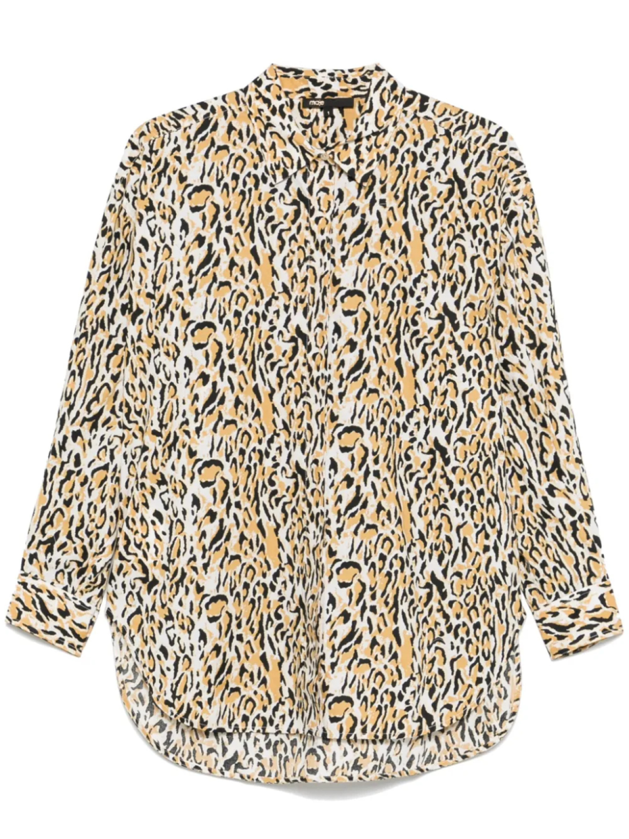Рубашка Maje с леопардовым принтом, желтый
Рубашка Maje с леопардовым принтом, желтый