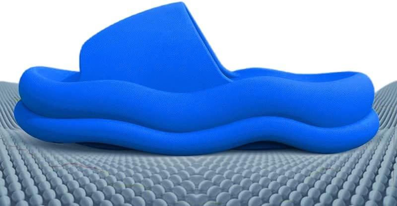 ELLEES Унисекс взрослые милые тапочки-облака для женщин и мужчин, нескользящие сандалии для ванной и душа, с мягкой толстой подошвой, для дома и улицы, синий
ELLEES Унисекс взрослые милые тапочки-облака для женщин и мужчин, нескользящие сандалии для ванной и душа, с мягкой толстой подошвой, для дома и улицы, синий