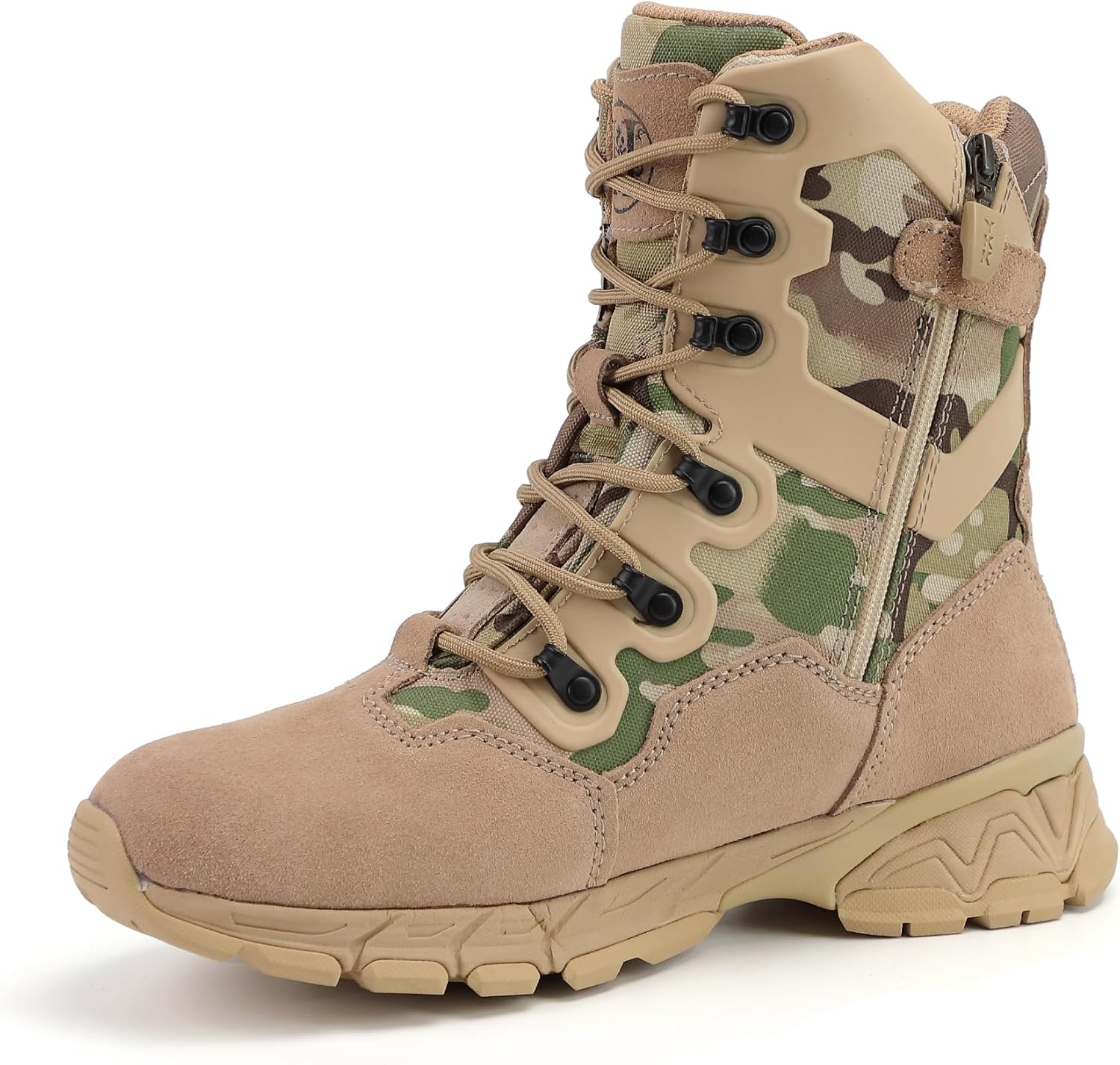 Водонепроницаемые мужские тактические военные ботинки HANDROCK 8, походные, мотоциклетные, боевые, противоскользящие/маслостойкие с боковой молнией YKK, 1001 (Ykk Zipper)
Водонепроницаемые мужские тактические военные ботинки HANDROCK 8, походные, мотоциклетные, боевые, противоскользящие/маслостойкие с боковой молнией YKK, 1001 (Ykk Zipper)