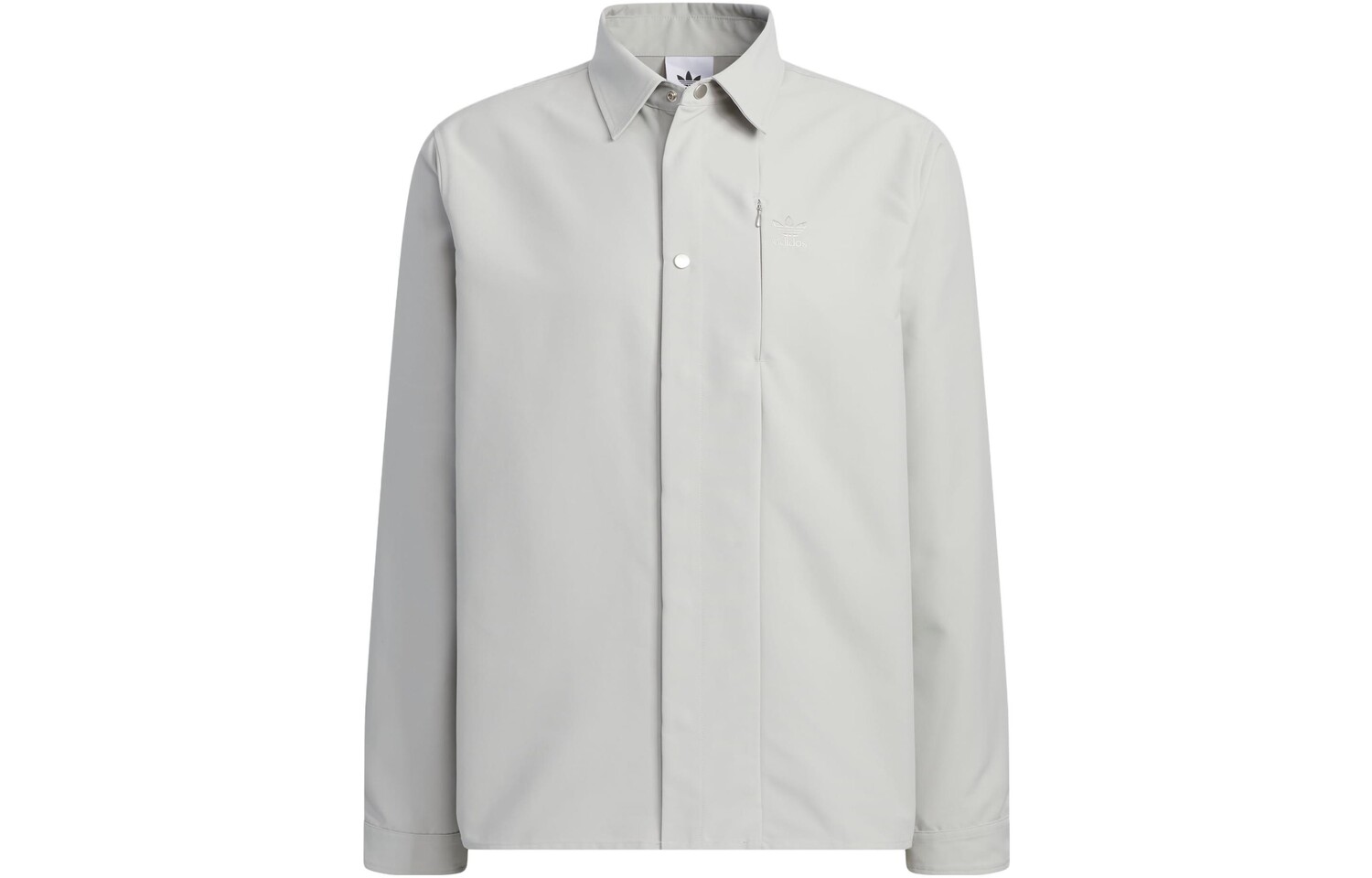 Рубашка мужская светло-серая Adidas, серый
Рубашка мужская светло-серая Adidas, серый