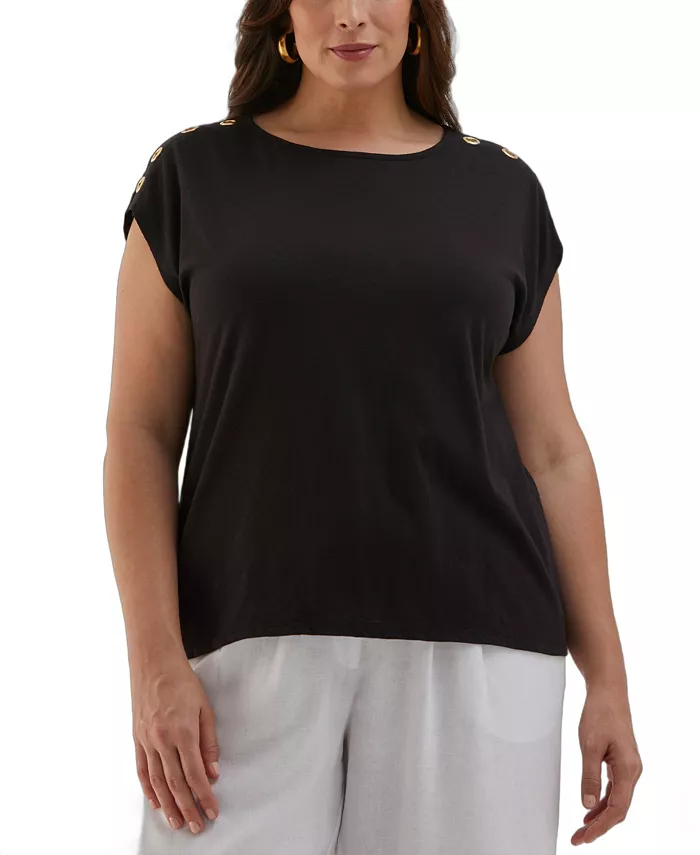 Майка без рукавов больших размеров ELLA Rafaella, черный
Майка без рукавов больших размеров ELLA Rafaella, черный