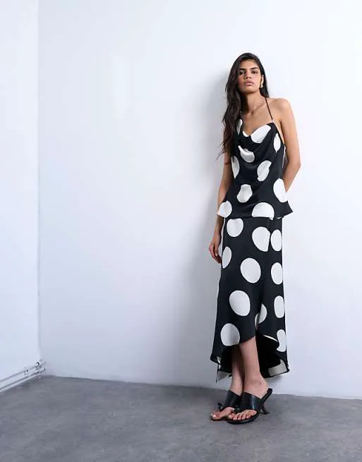 Юбка-комбинация макси с диагональным узором Topshop
Юбка-комбинация макси с диагональным узором Topshop