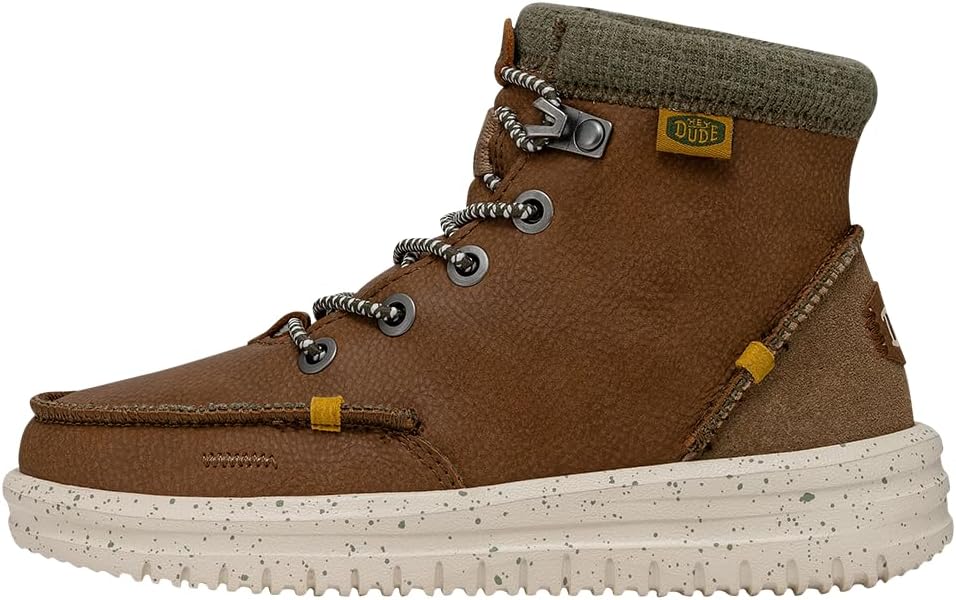 Детские кожаные ботинки Hey Dude Bradley - округлый носок Мокасин - низкий силуэт Heydude, Walnut
Детские кожаные ботинки Hey Dude Bradley - округлый носок Мокасин - низкий силуэт Heydude, Walnut