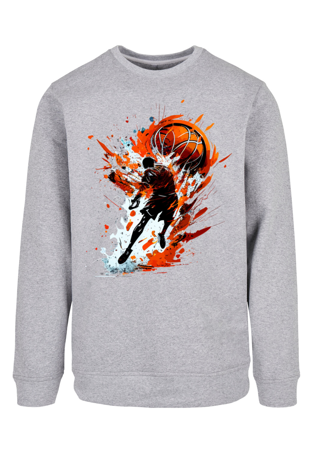 Пуловер F4NT4STIC Sweatshirt Basketball Splash Orange Sport CREW, цвет grau meliert
Пуловер F4NT4STIC Sweatshirt Basketball Splash Orange Sport CREW, цвет grau meliert