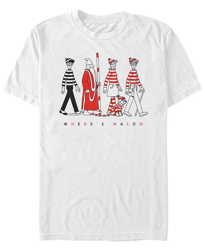 Футболка с коротким рукавом Where's Waldo Men's Character Line Up Fifth Sun, белый
Футболка с коротким рукавом Where's Waldo Men's Character Line Up Fifth Sun, белый