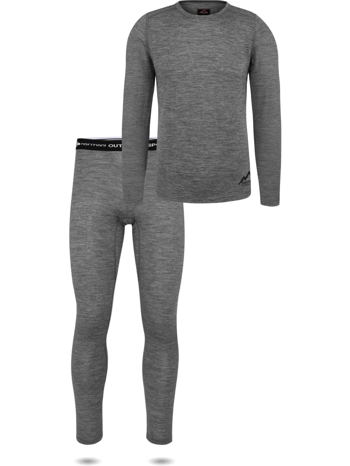 Normani Outdoor Sports Мужской комплект нижнего белья из мериносовой шерсти, Мельбурн/Сидней, серый цвет
Normani Outdoor Sports Мужской комплект нижнего белья из мериносовой шерсти, Мельбурн/Сидней, серый цвет