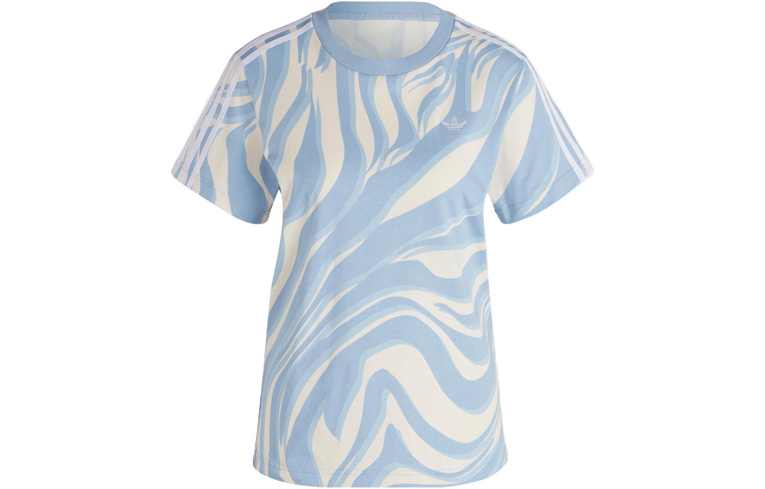 Футболка женская небесно-голубая Adidas
Футболка женская небесно-голубая Adidas