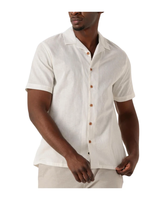 Белая хлопково-льняная мужская рубашка Anerkjendt, белый
Белая хлопково-льняная мужская рубашка Anerkjendt, белый