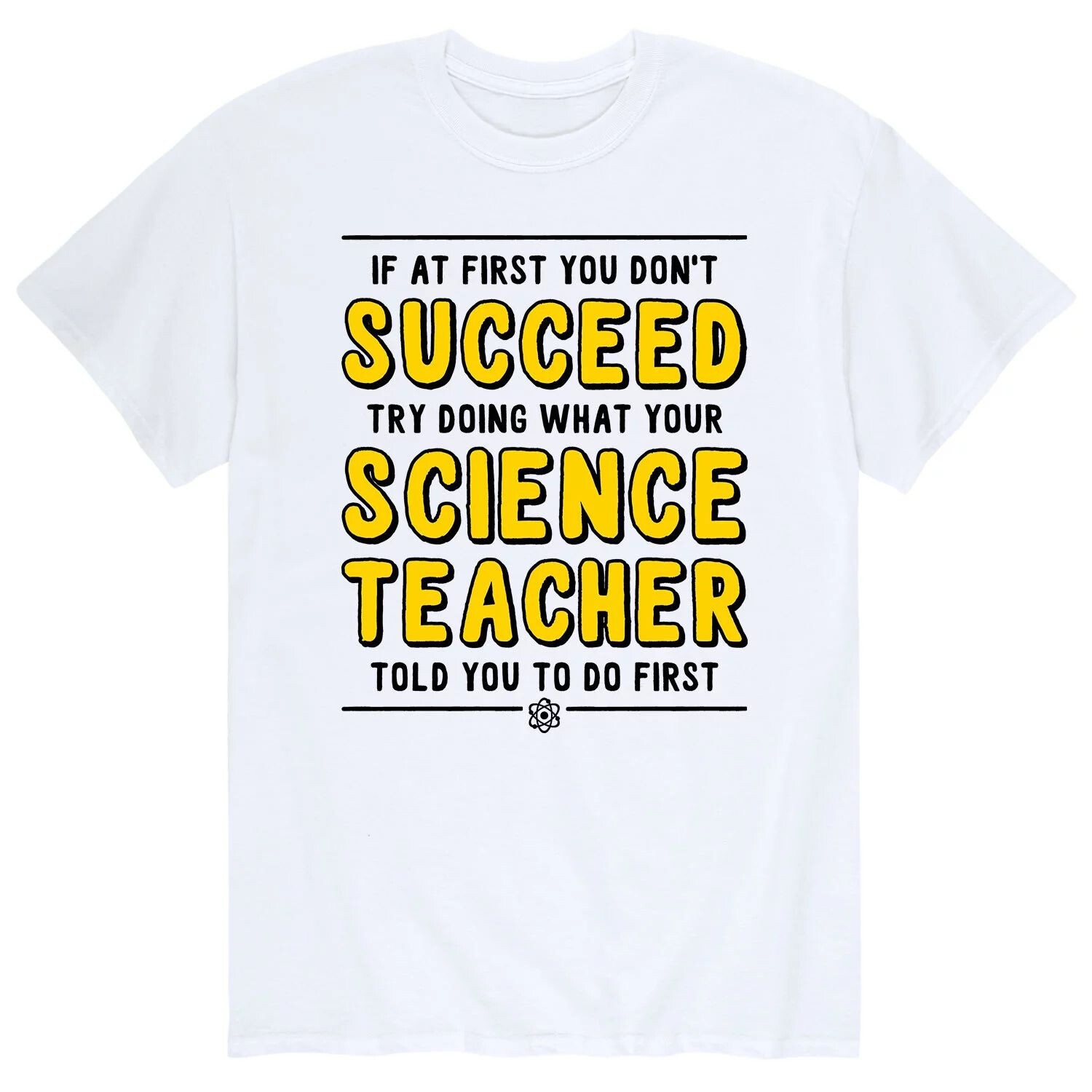 Мужская футболка «Если с первого раза не получится» Licensed Character
Мужская футболка «Если с первого раза не получится» Licensed Character