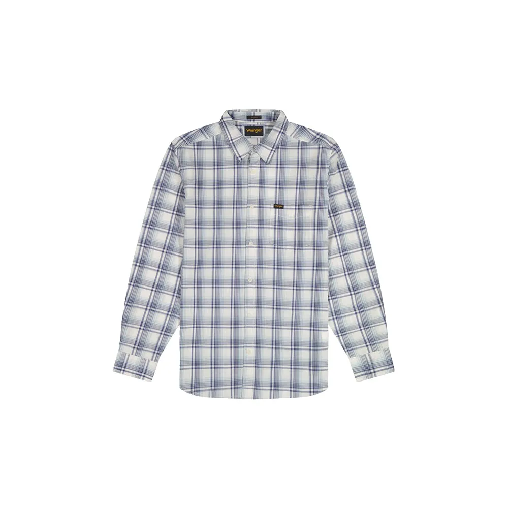 Рубашка Wrangler 112378035 с одним карманом, стандартного кроя, с длинными рукавами, синий
Рубашка Wrangler 112378035 с одним карманом, стандартного кроя, с длинными рукавами, синий