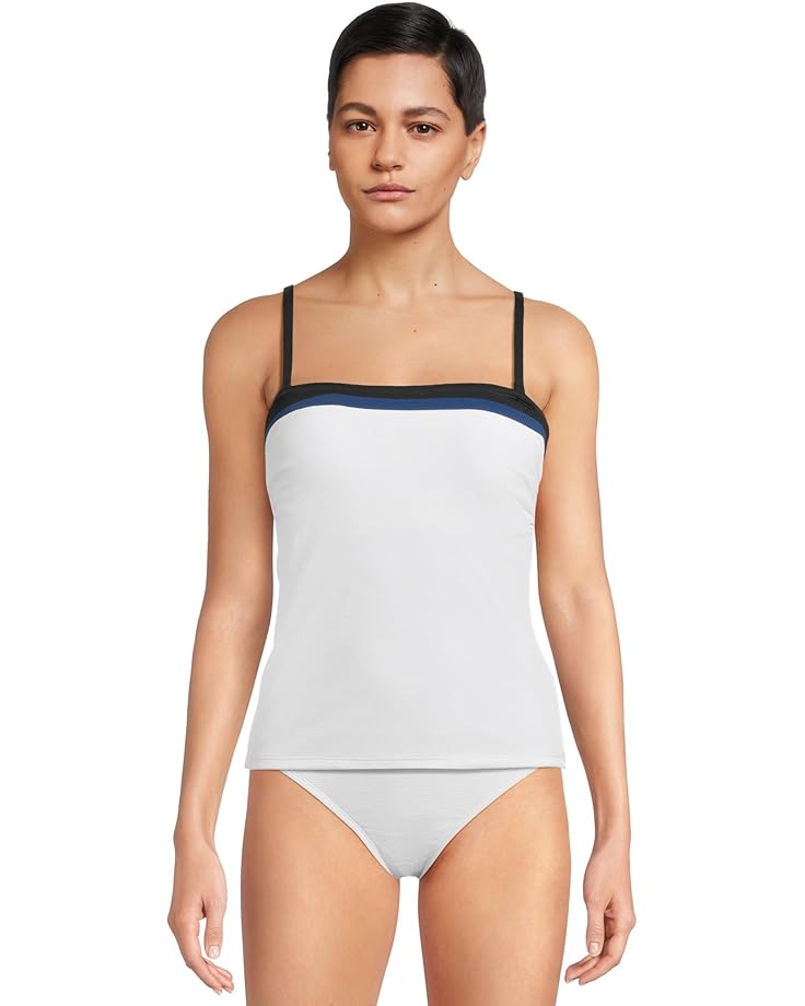 Женский купальник Tommy Bahama Island Cays Color-Block Bandini, White
Женский купальник Tommy Bahama Island Cays Color-Block Bandini, White